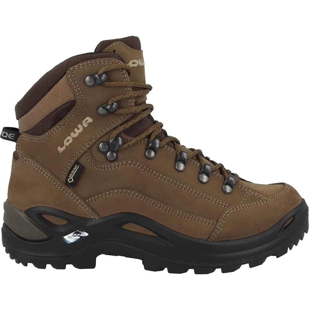 Lowa Renegade GTX Mid Rise Hiking Boots Brown Gore-Tex Vibram 320945 US 7.5